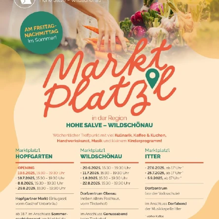 Vorschaubild vom Event Markt Platz`l