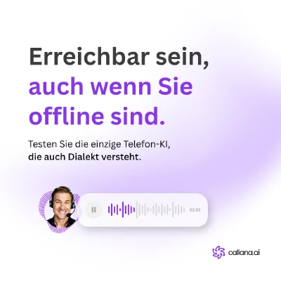 Produktbild von Callana's Eigene Telefon-KI als FAQ-Anrufbeantworter